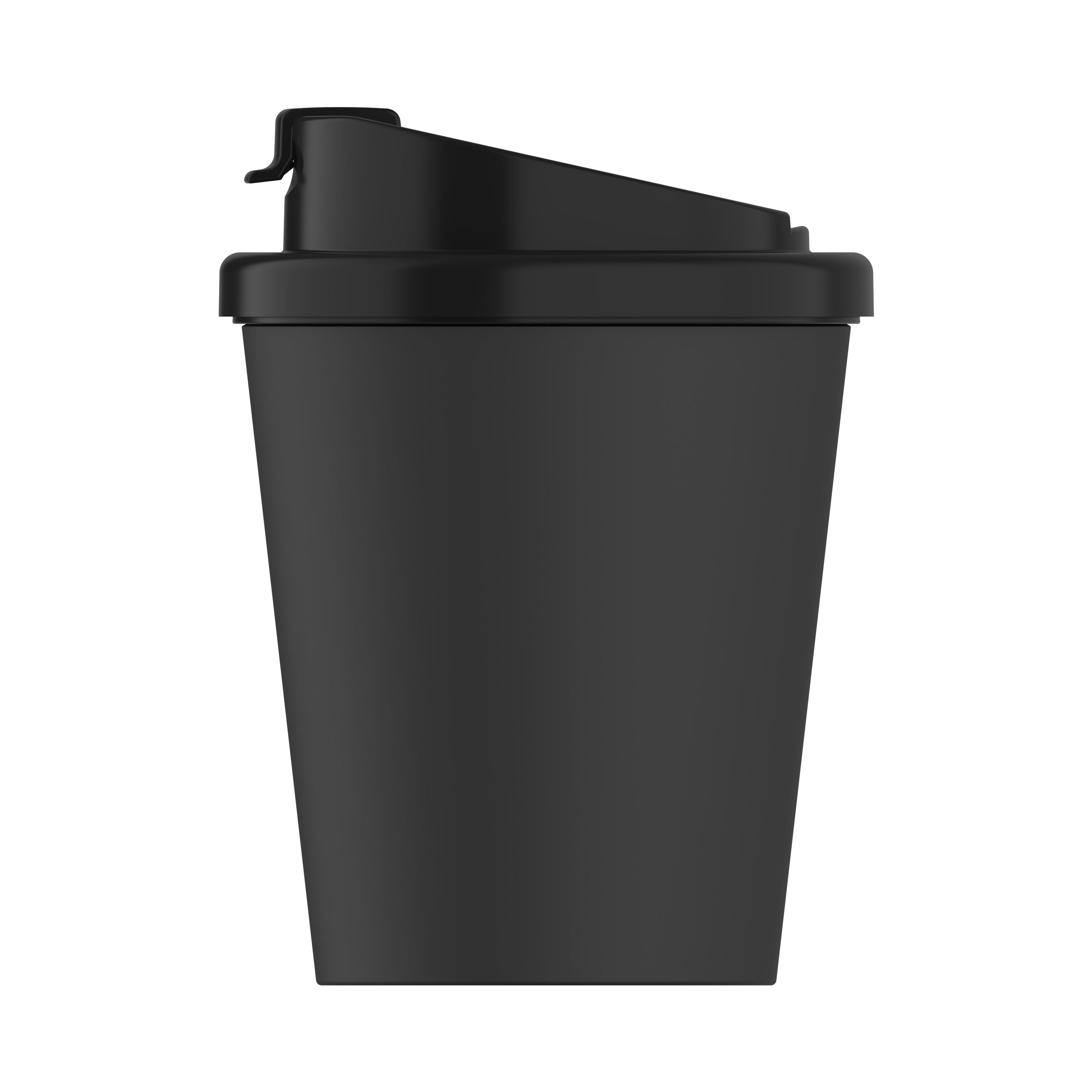Bio-Kaffeebecher "Premium Deluxe" small – TopView_Schiefer_2 Bio-Kaffeebecher "Premium Deluxe" small