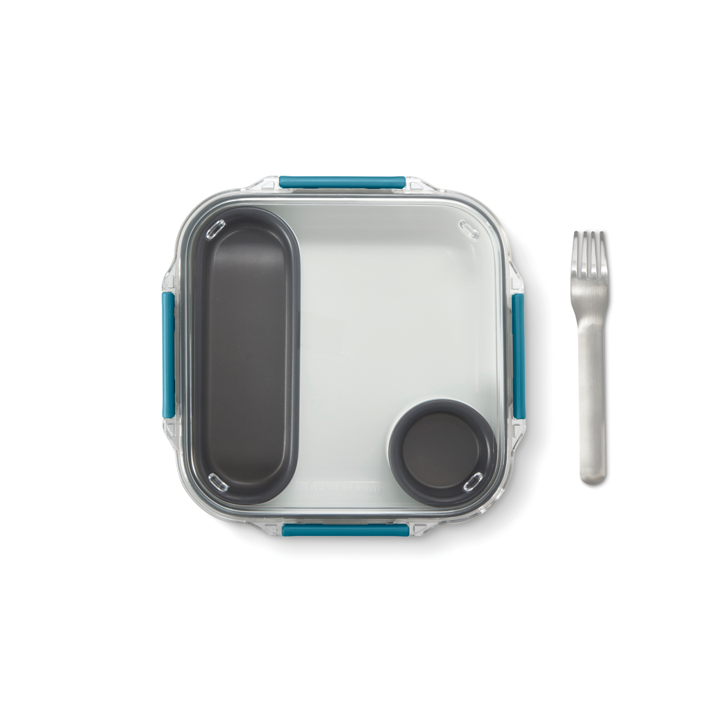 Black + Blum Lunch Box Original – Bento-Lunchbox mit Soßentopf, bedruckbar Black + Blum Lunch Box Original – Bento-Lunchbox mit Soßentopf, bedruckbar