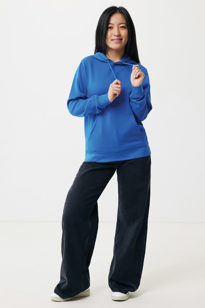 iqoniq Rila Hoodie aus recycelter Bio-Baumwolle, bedruckbar