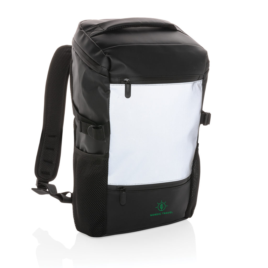 XD Collection Reflektierender Laptop-Rucksack 15,6 Zoll mit Easy-Access-Fach XD Collection Reflektierender Laptop-Rucksack 15,6 Zoll mit Easy-Access-Fach