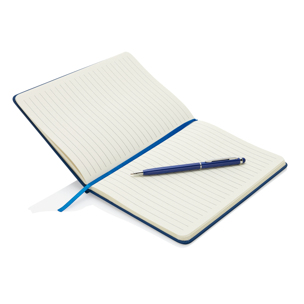 A5 PU-Notizbuch mit Metall-Stylus-Stift, XD Collection (lasergravierbar) A5 PU-Notizbuch mit Metall-Stylus-Stift, XD Collection (lasergravierbar)