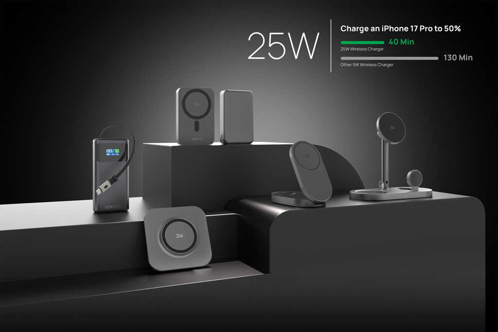 XD Xclusive Quantum RCS Powerbank 10.000mAh – magnetisch, 25W Wireless, bedruckbar
