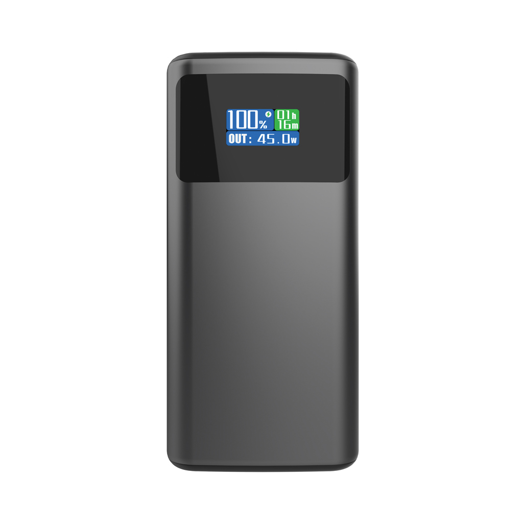 XD Xclusive Quantum RCS Powerbank 10.000mAh 45W mit TFT-Display, bedruckbar