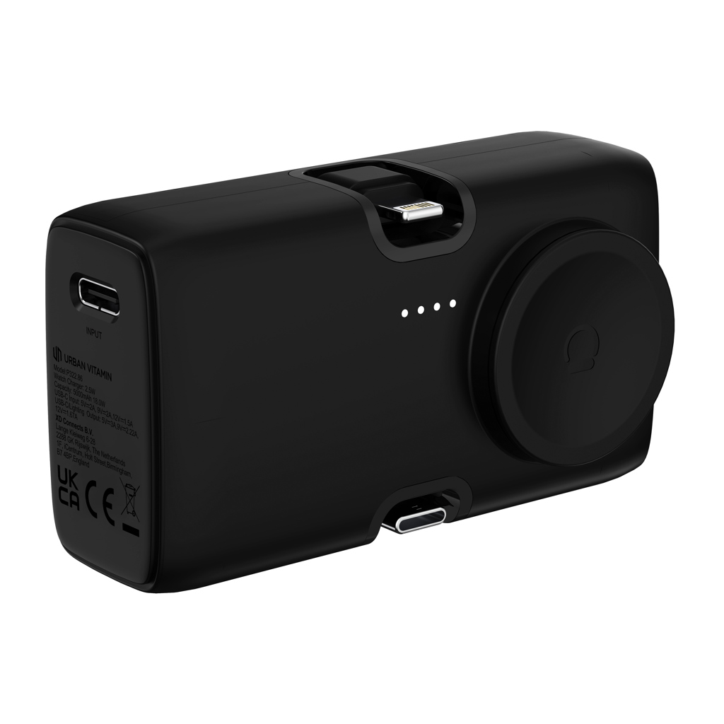Urban Vitamin San Diego 20W PD Powerbank mit Apple Watch Ladegerät — bedruckbar Urban Vitamin San Diego 20W PD Powerbank mit Apple Watch Ladegerät — bedruckbar