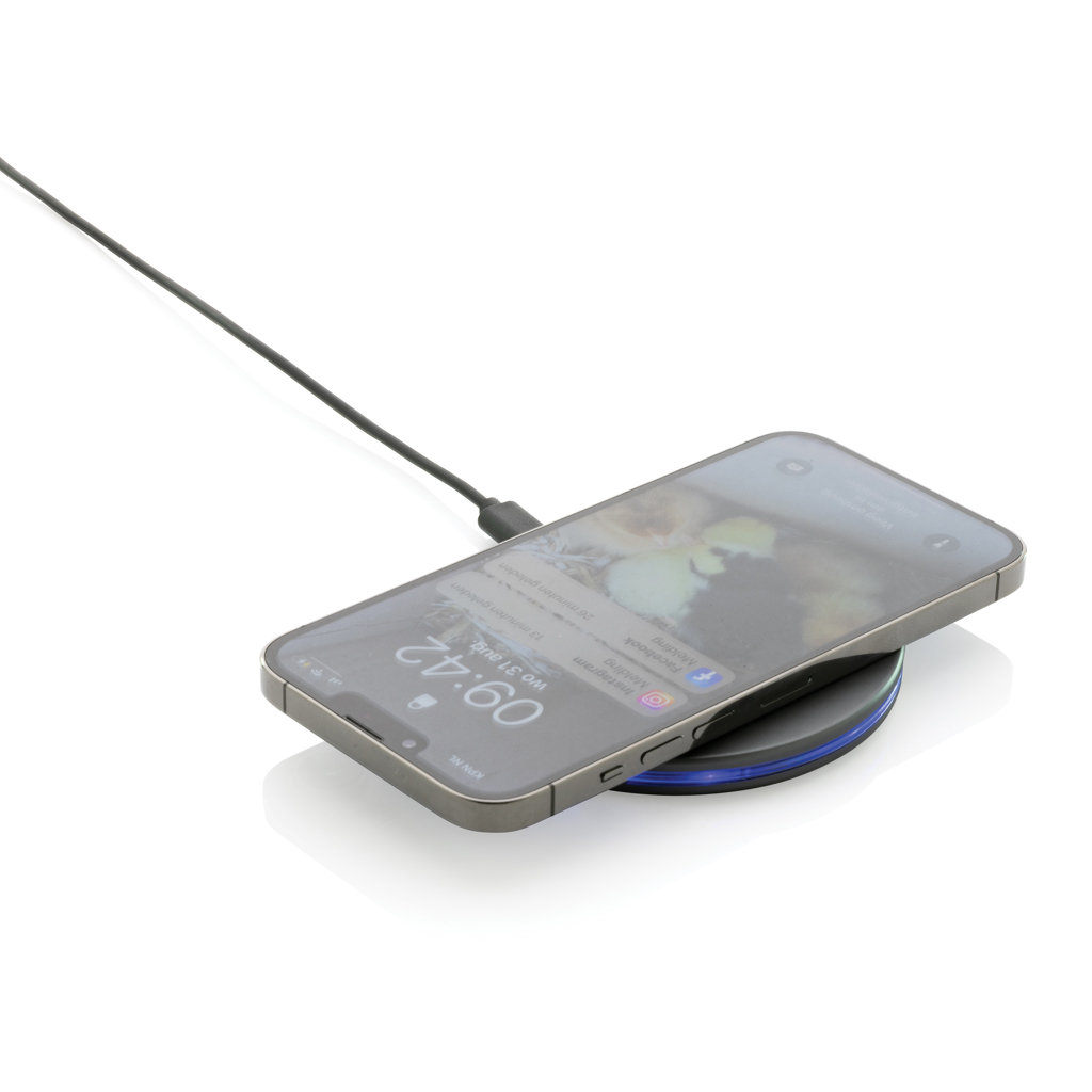 Terra Wireless Charger 10W aus RCS-recyceltem Aluminium