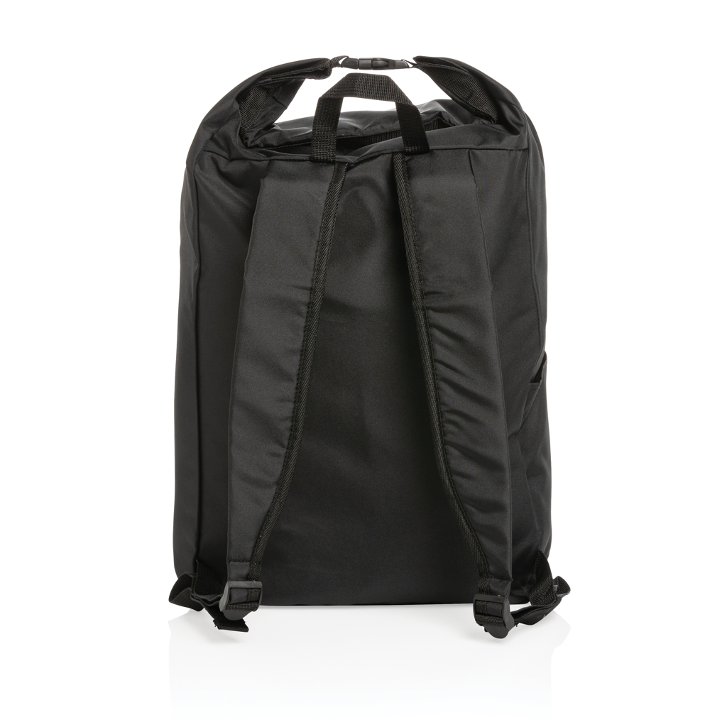 XD Collection Impact AWARE RPET Rolltop-Rucksack mit Logo bedruckbar XD Collection Impact AWARE RPET Rolltop-Rucksack mit Logo bedruckbar
