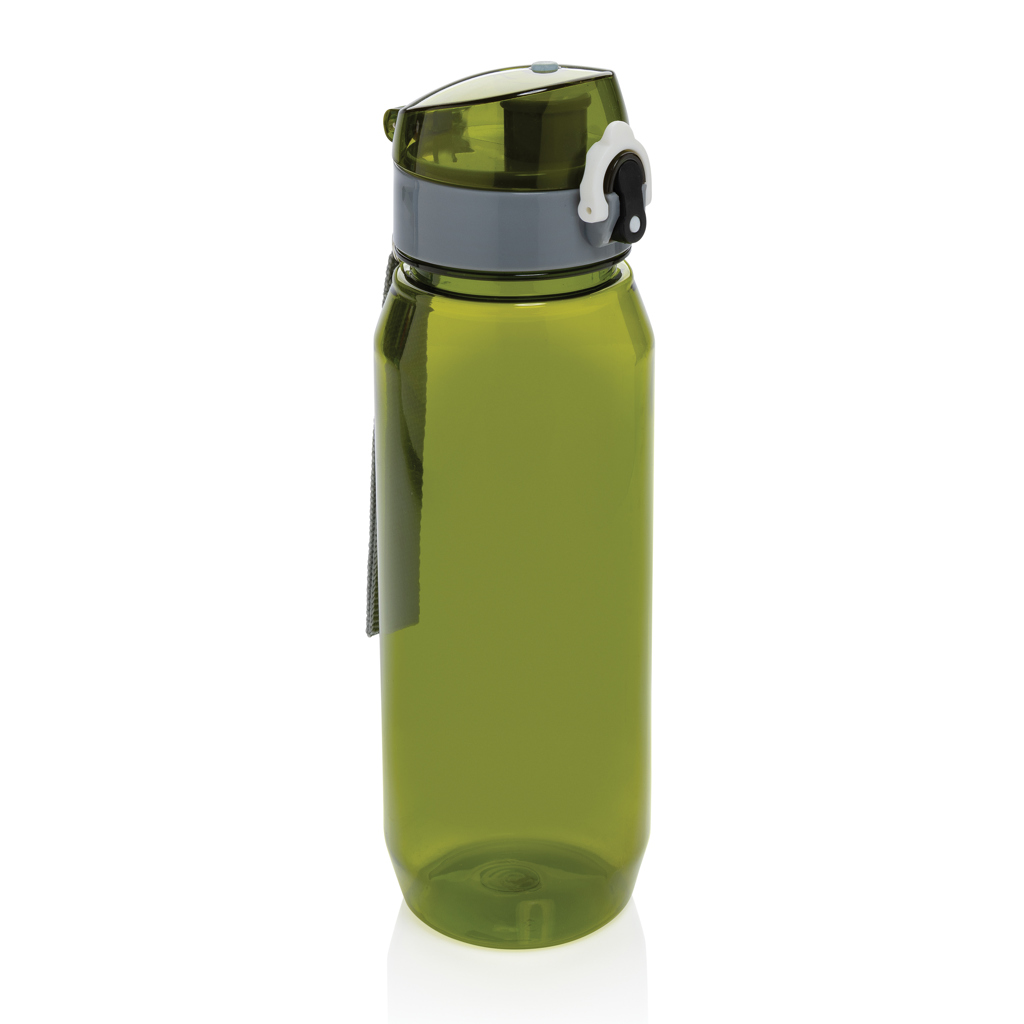 Yide Wasserflasche 800 ml aus 73 % recyceltem RCS-rPET, bedruckbar