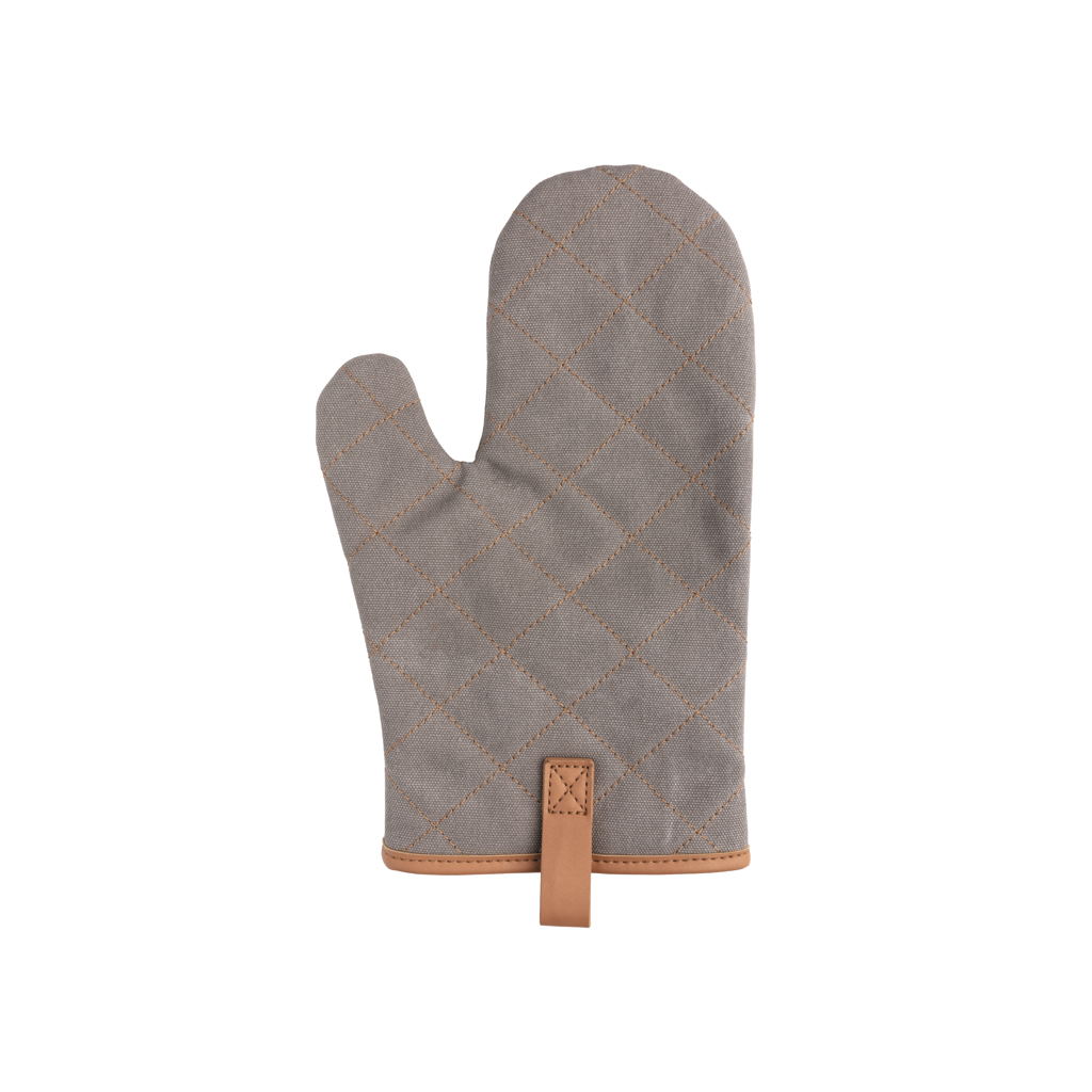 Gastro Canvas Ofenhandschuh 16oz – Hitzeschutz, schwarz
