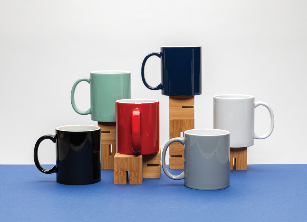Basic Keramiktasse 350 ml, XD Collection – mit Logo bedruckbar