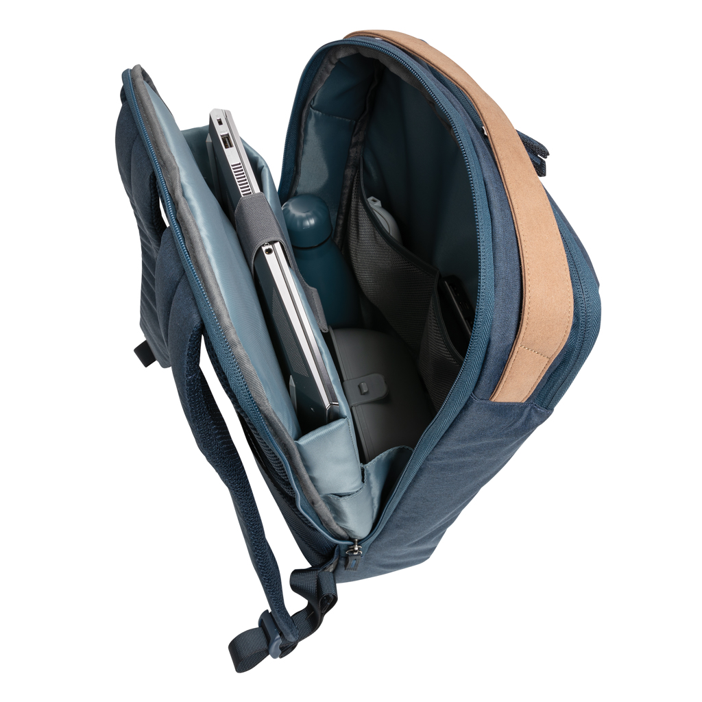 XD Xclusive Impact AWARE 15,6'' Laptop-Rucksack aus recyceltem PET, bedruckbar