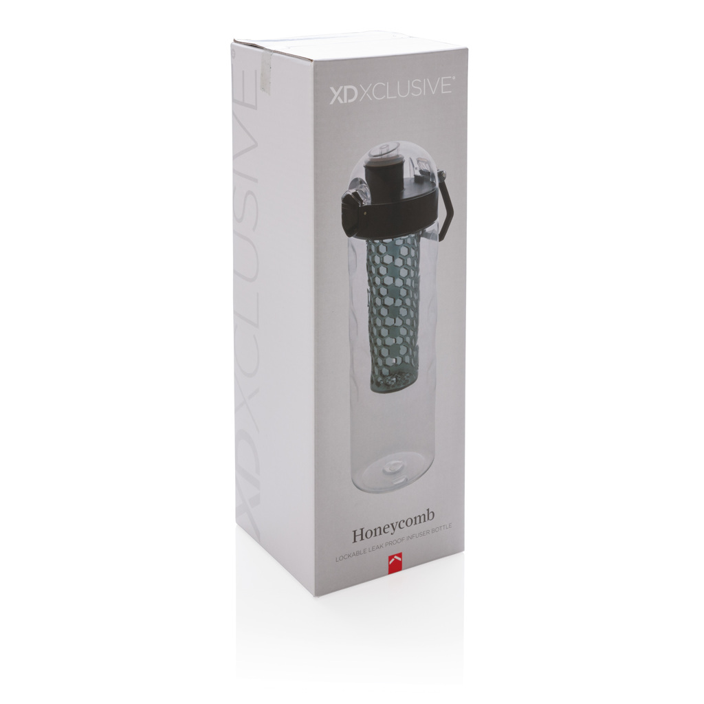 BPA-freie Tritan Aromaflasche 700 ml auslaufsicher schwarz