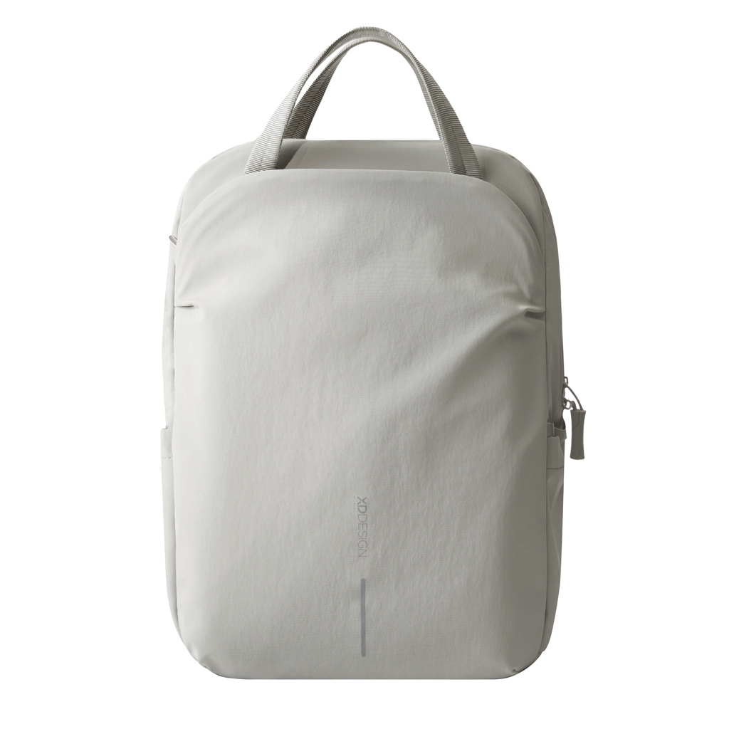 XD Design Soft Tote Rucksack mit Anti-Diebstahl-Duo-Zipper aus recyceltem Nylon