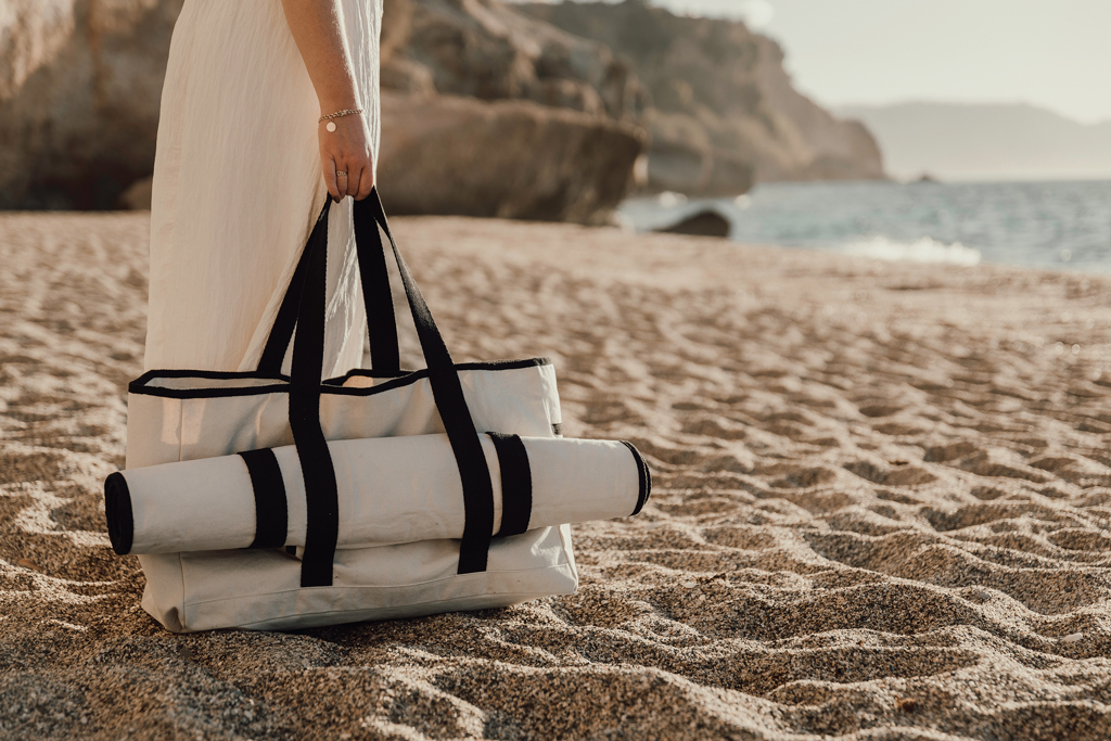 VINGA Volonne AWARE Strandtasche aus 100 % recyceltem Canvas bedruckbar VINGA Volonne AWARE Strandtasche aus 100 % recyceltem Canvas bedruckbar