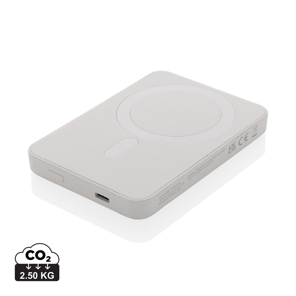 Magnetix Pocket Power 5000mAh aus recyceltem ABS – Ihr strahlendes Werbegeschenk