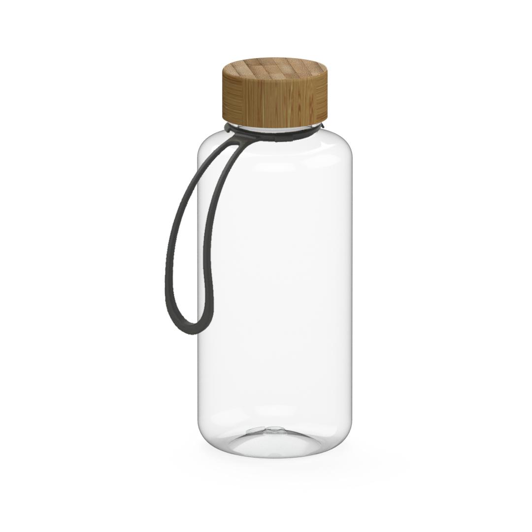 Trinkflasche "Natural", 1,0 l, inkl. Strap – transparent Trinkflasche "Natural", 1,0 l, inkl. Strap – transparent