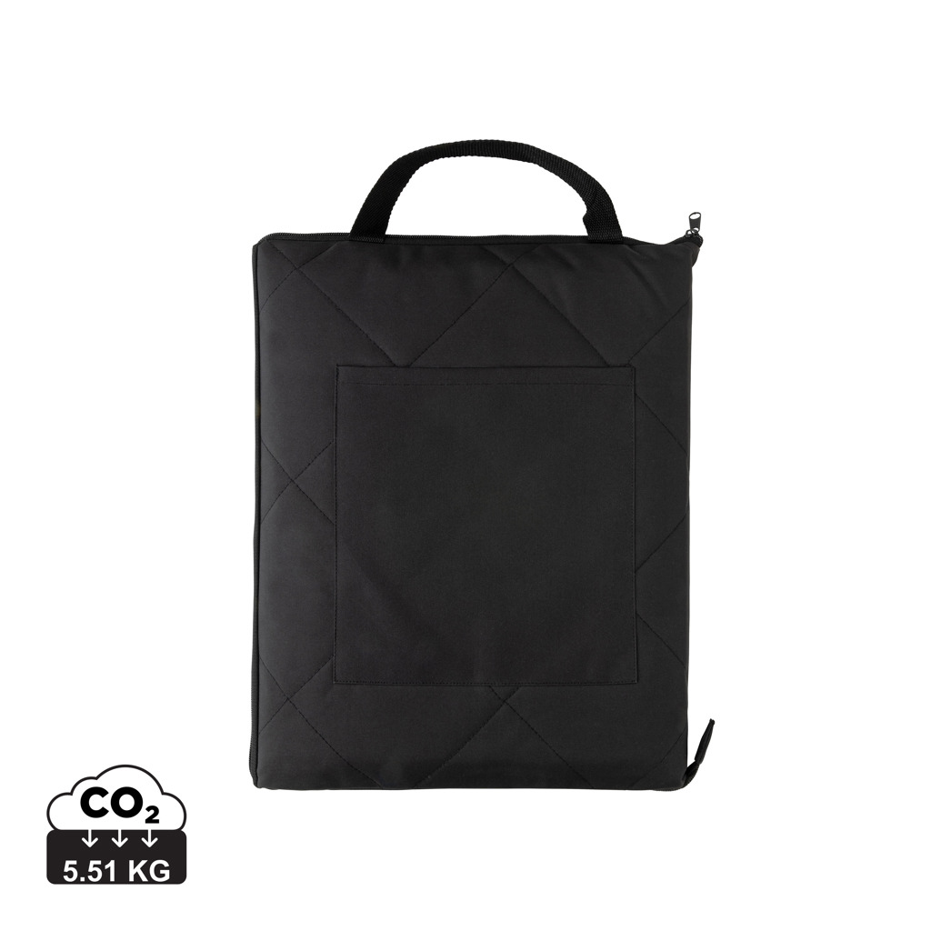 XD Collection Impact AWARE Picknickdecke aus 100 % RPET, faltbar mit Tragegriff