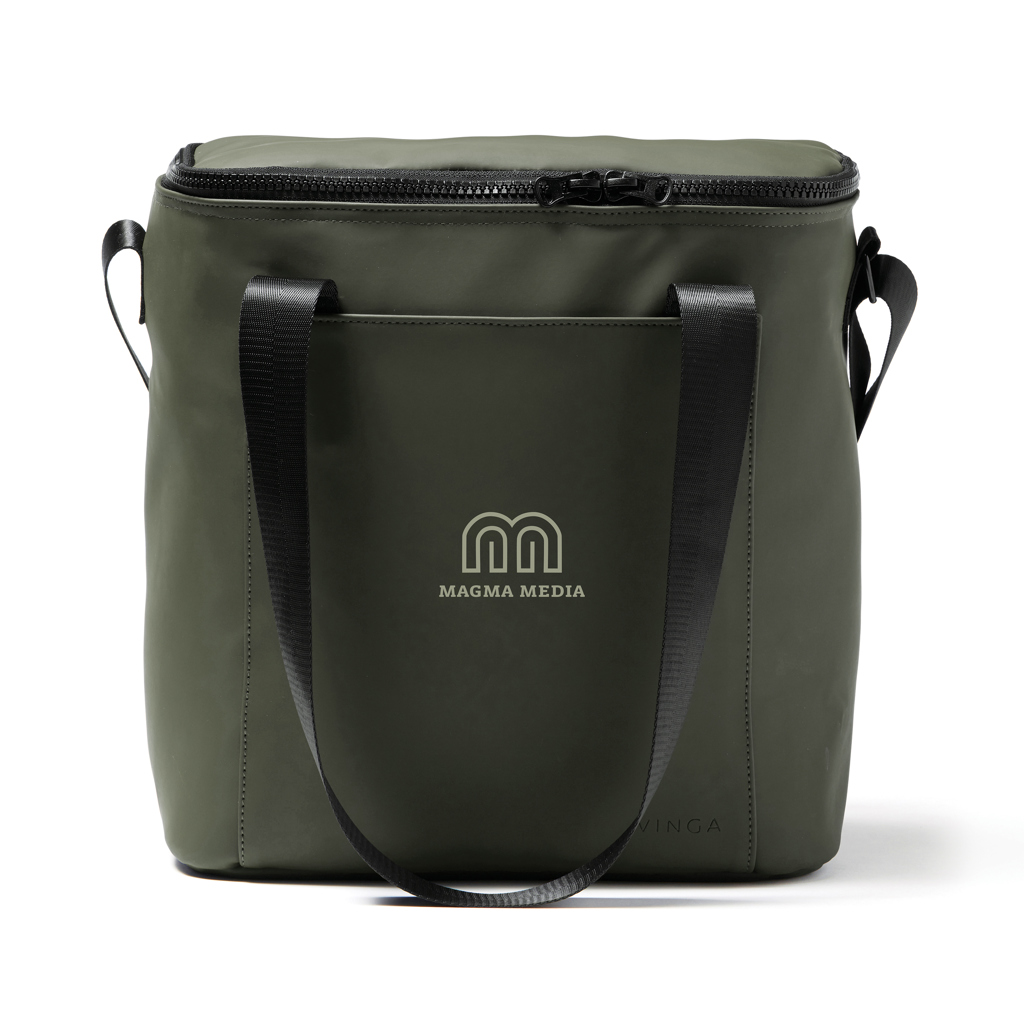 VINGA Baltimore Kühltasche aus wasserabweisendem PU mit Logo bedruckbar
