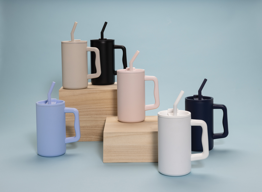 Cube Becher 800ml aus RCS-recyceltem Edelstahl — bedruckbar Cube Becher 800ml aus RCS-recyceltem Edelstahl — bedruckbar