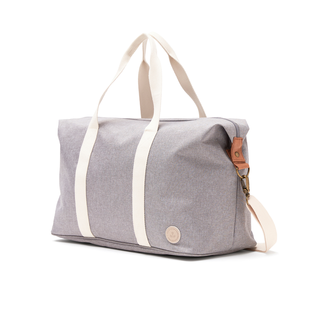 VINGA Sortino Wochenendtasche aus PET mit PU-Details, bestickbar