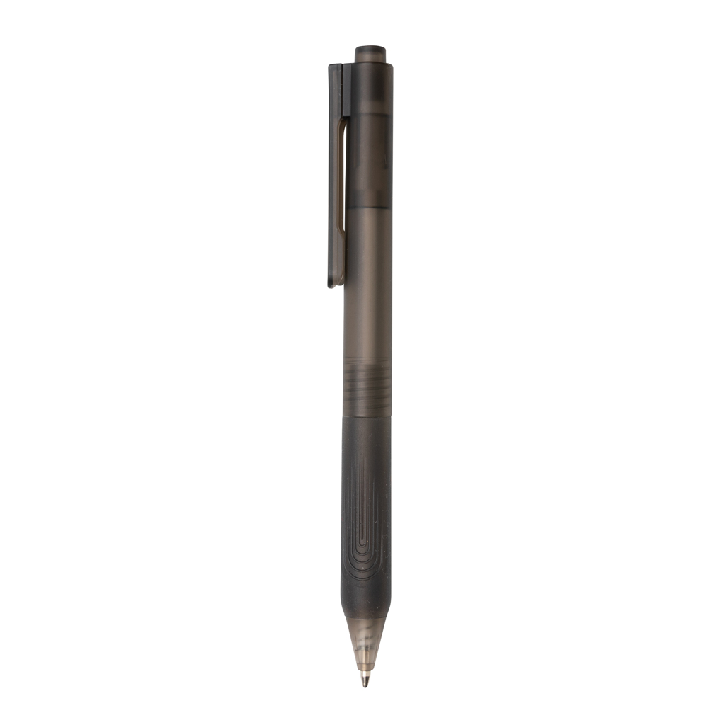 X9 Werbekugelschreiber, Silikongriff, Dokumental® – schwarz X9 Werbekugelschreiber, Silikongriff, Dokumental® – schwarz