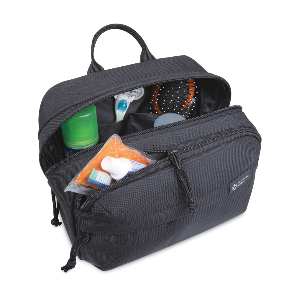 XD Collection Renew AWARE rPET Kulturtasche – Kosmetiktasche zum Bedrucken