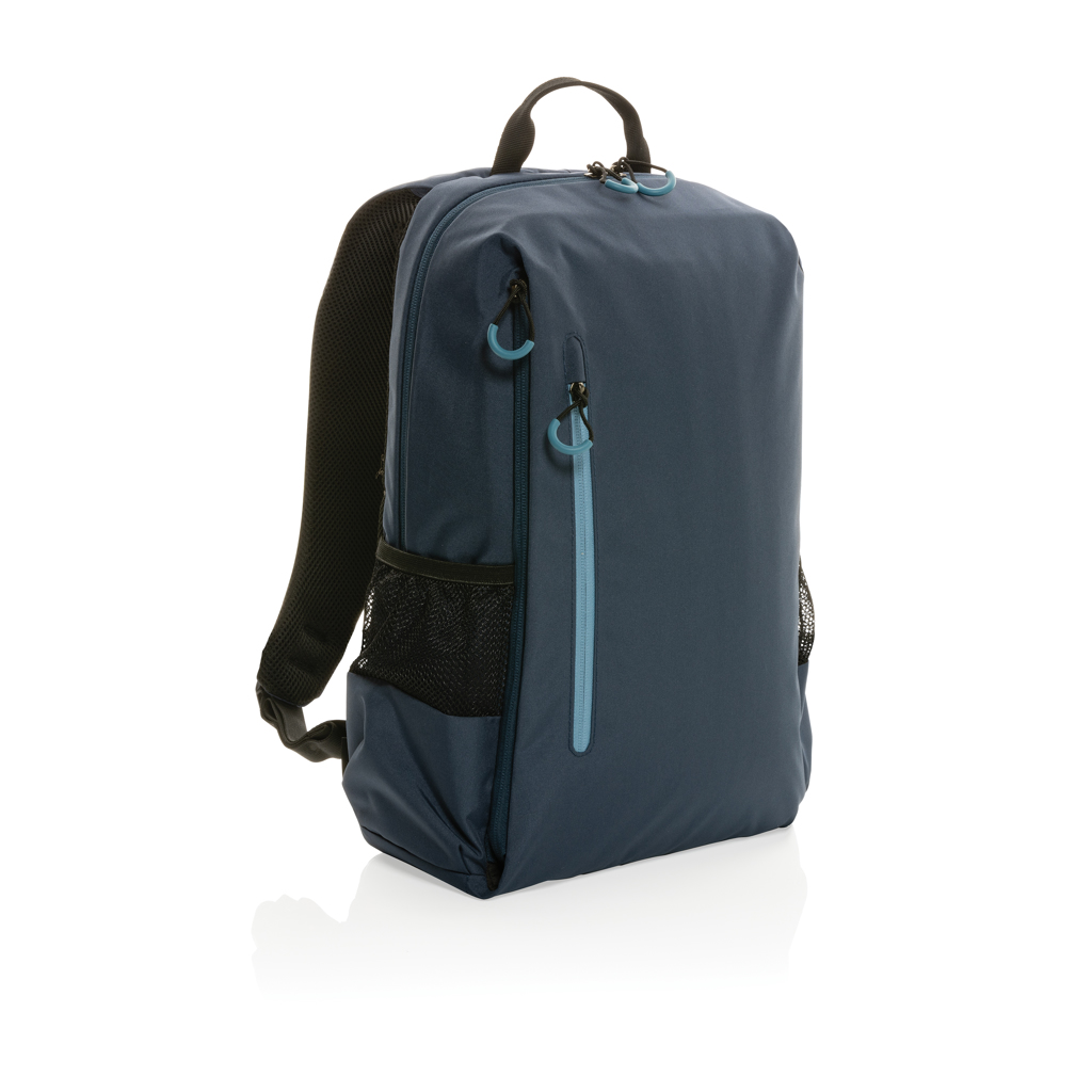 XD Xclusive Impact AWARE Lima 15,6 Zoll RFID Laptop-Rucksack aus recyceltem PET – bedruckbar XD Xclusive Impact AWARE Lima 15,6 Zoll RFID Laptop-Rucksack aus recyceltem PET – bedruckbar