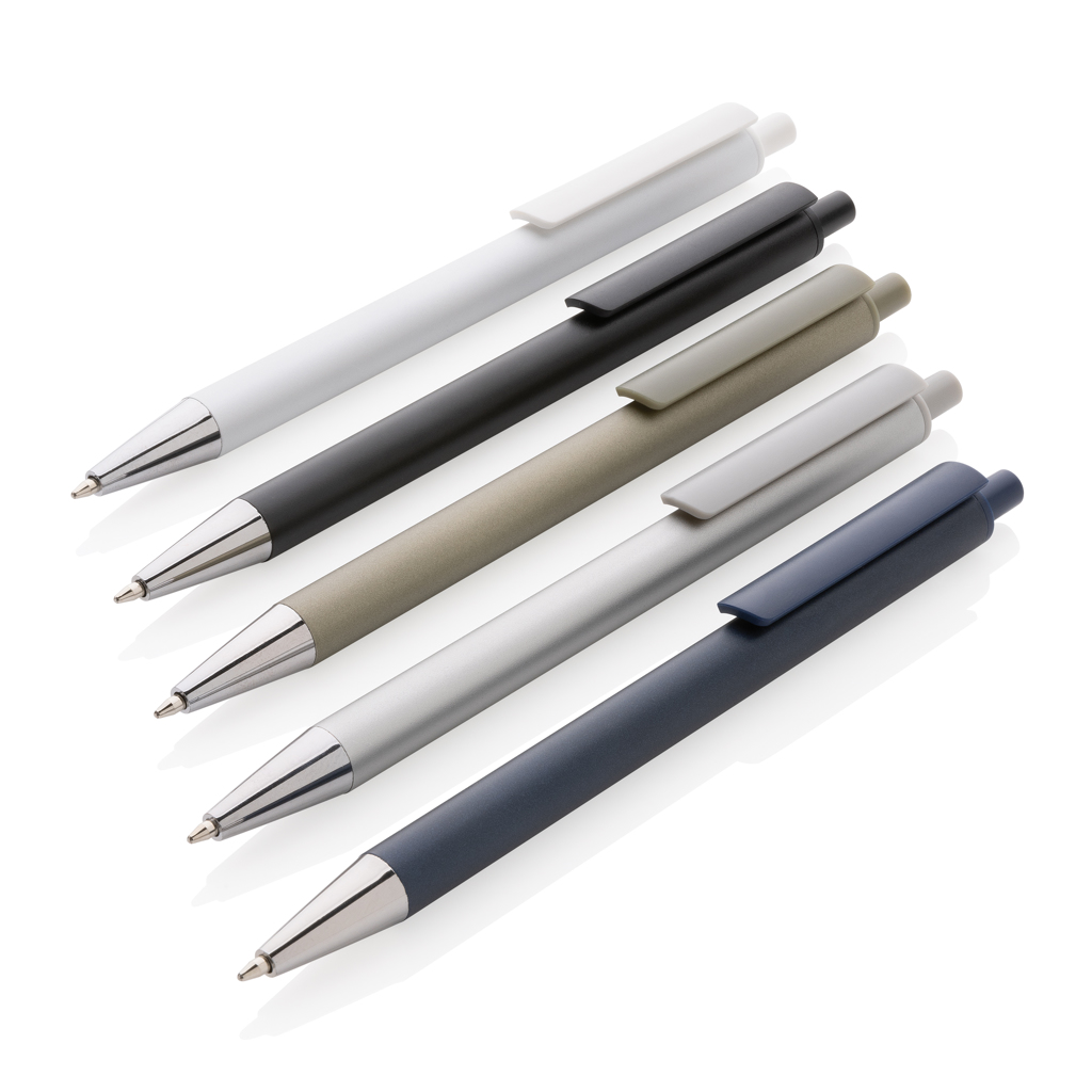 Amisk Kugelschreiber aus RCS-recyceltem Aluminium, bedruckbar Amisk Kugelschreiber aus RCS-recyceltem Aluminium, bedruckbar