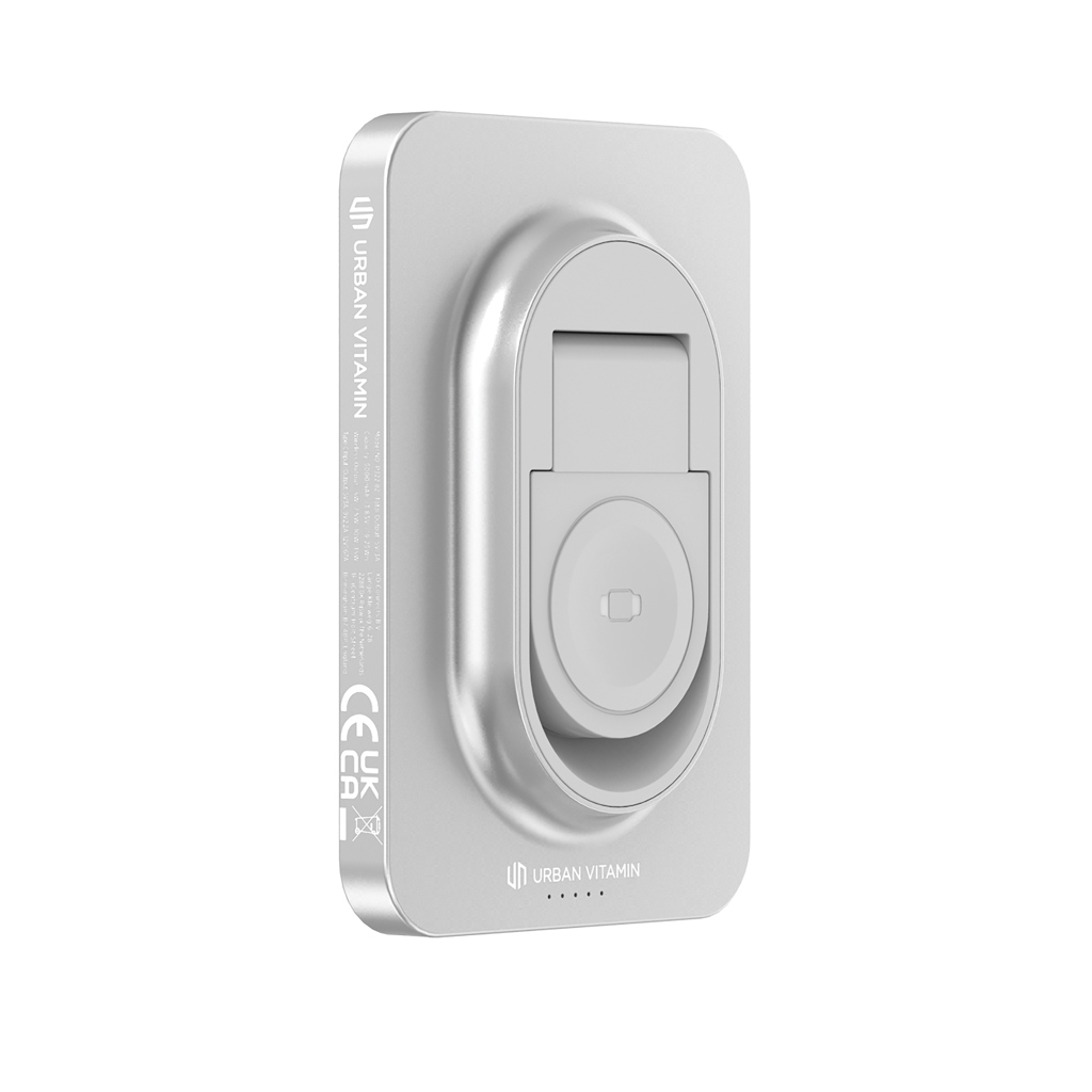 Urban Vitamin Malibu 5.000mAh MagSafe Powerbank aus recyceltem Aluminium