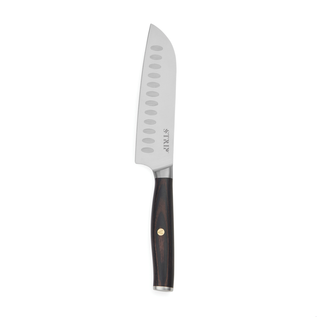 VINGA Tara Santoku-Messer aus 5Cr15Mov-Edelstahl mit Lasergravur