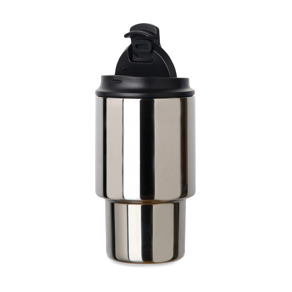 30% RCS-recycelter Edelstahl ToGo-Becher reflektierend