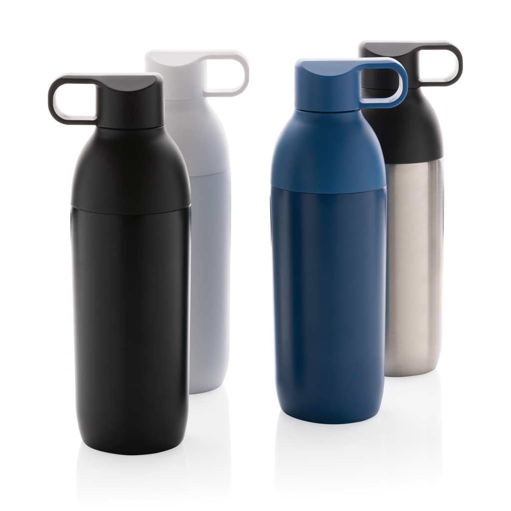 XD Xclusive Flow Vakuumflasche 540 ml aus RCS-recyceltem Edelstahl, bedruckbar XD Xclusive Flow Vakuumflasche 540 ml aus RCS-recyceltem Edelstahl, bedruckbar