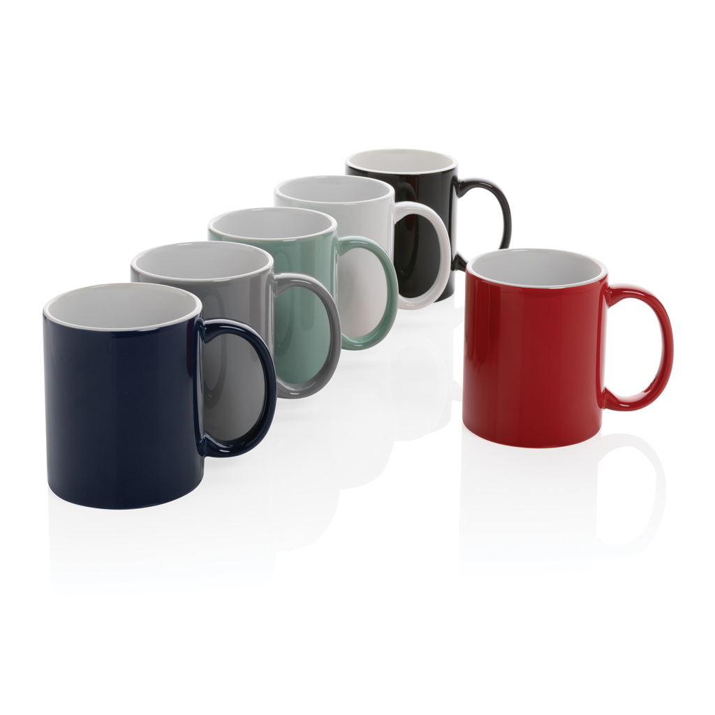 Basic Keramiktasse 350 ml, XD Collection – mit Logo bedruckbar Basic Keramiktasse 350 ml, XD Collection – mit Logo bedruckbar