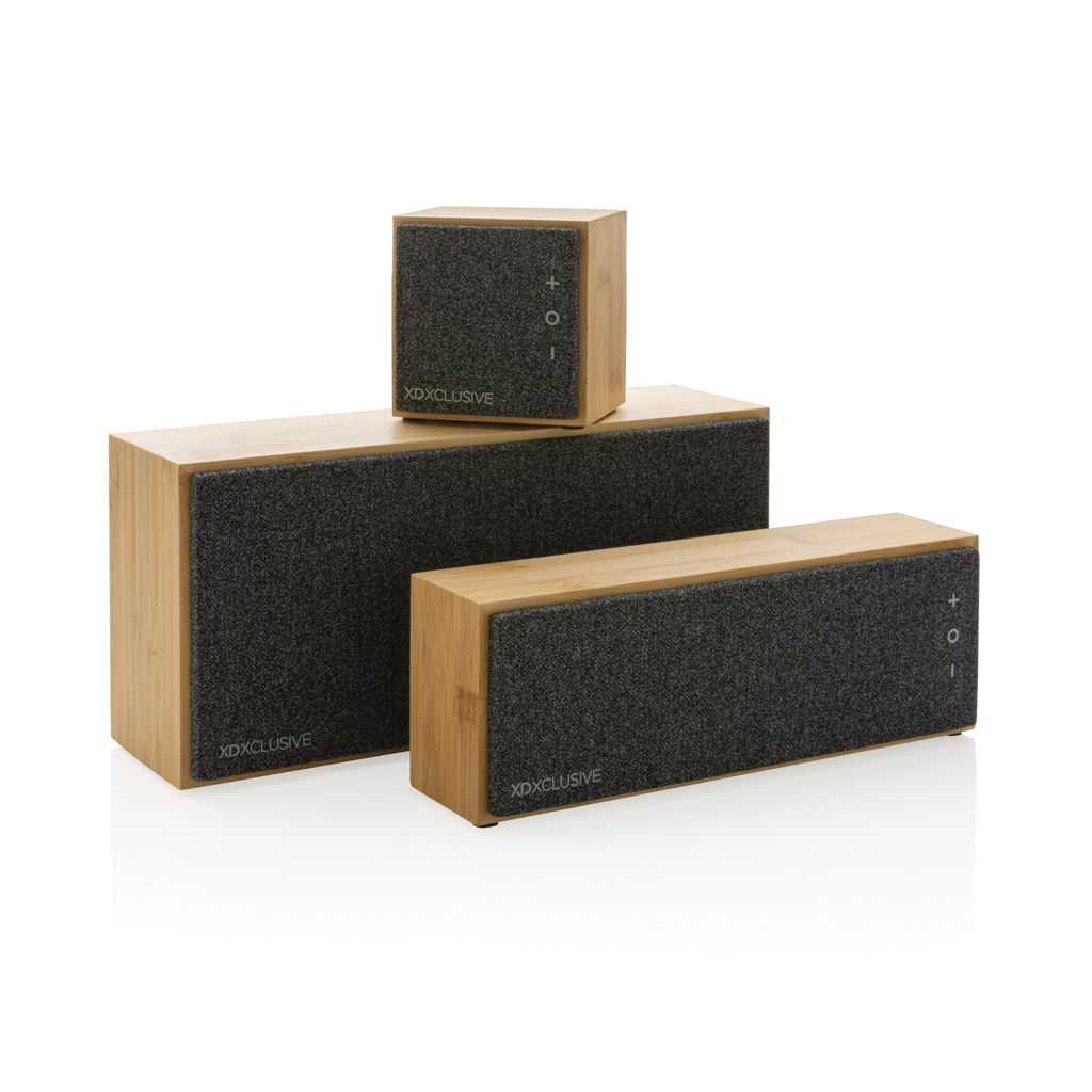 Wynn 10W Bluetooth-Lautsprecher Bambus FSC – bedruckbar Wynn 10W Bluetooth-Lautsprecher Bambus FSC – bedruckbar