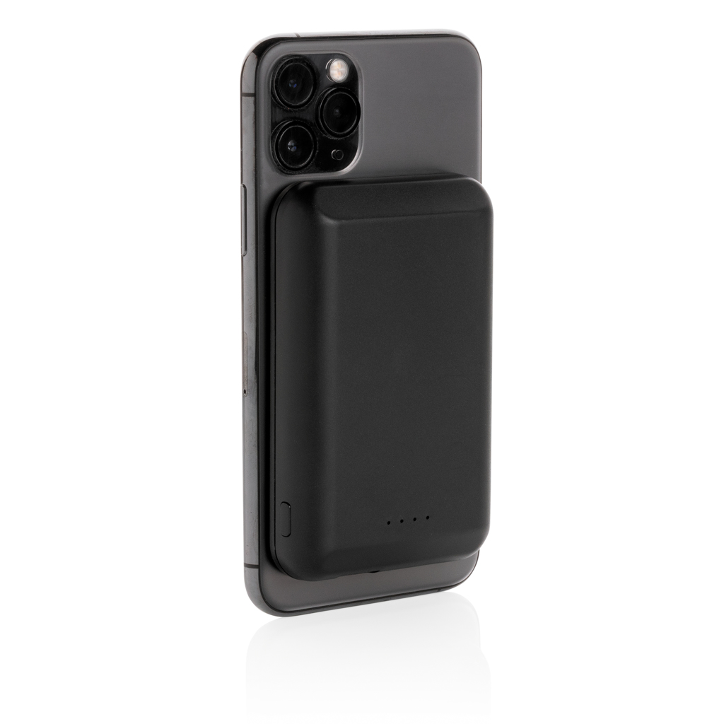 XD Collection Magnetische Wireless Powerbank 5.000 mAh mit Logo bedruckbar XD Collection Magnetische Wireless Powerbank 5.000 mAh mit Logo bedruckbar