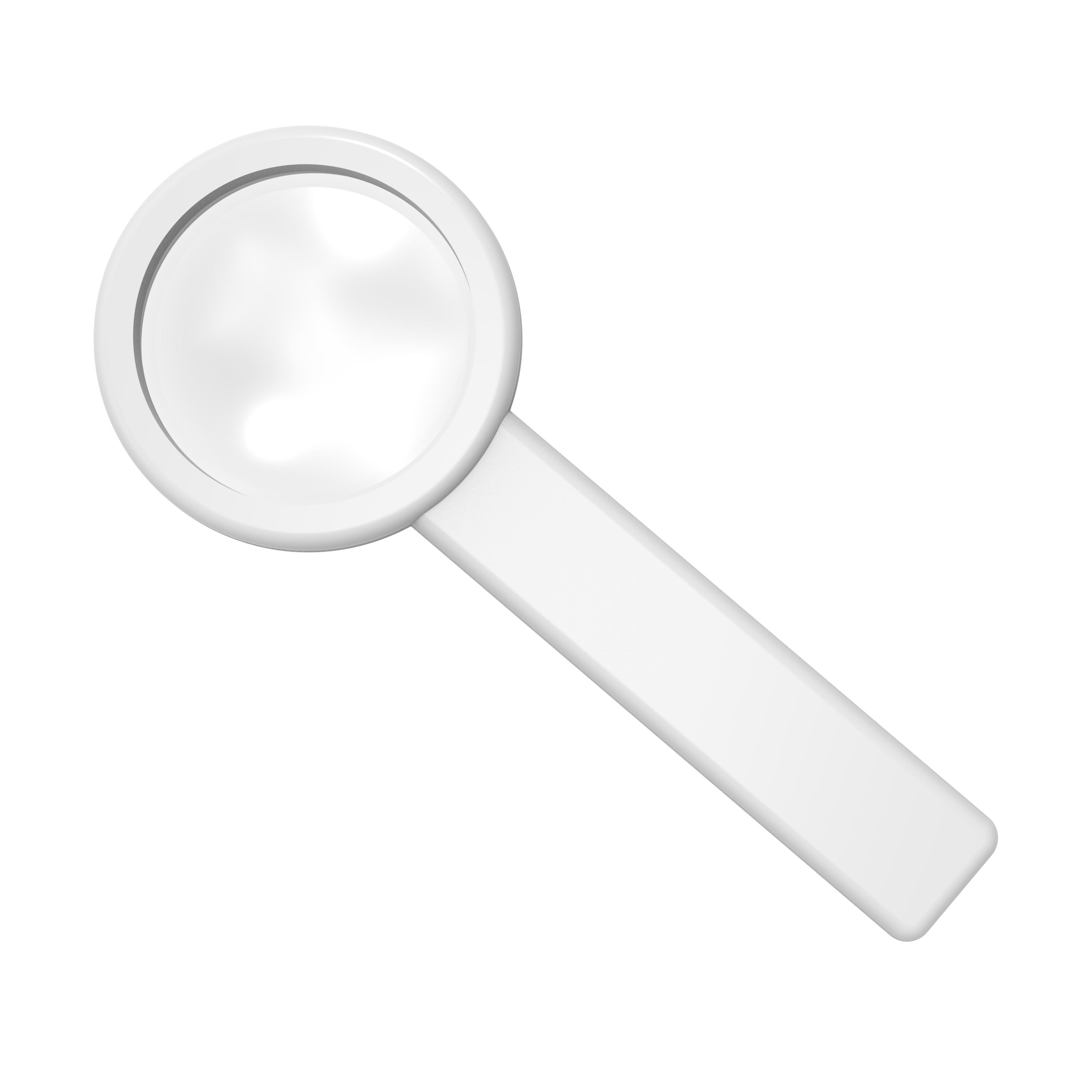 Stiellupe "Handle 5 x" – weiss Stiellupe "Handle 5 x" – weiss