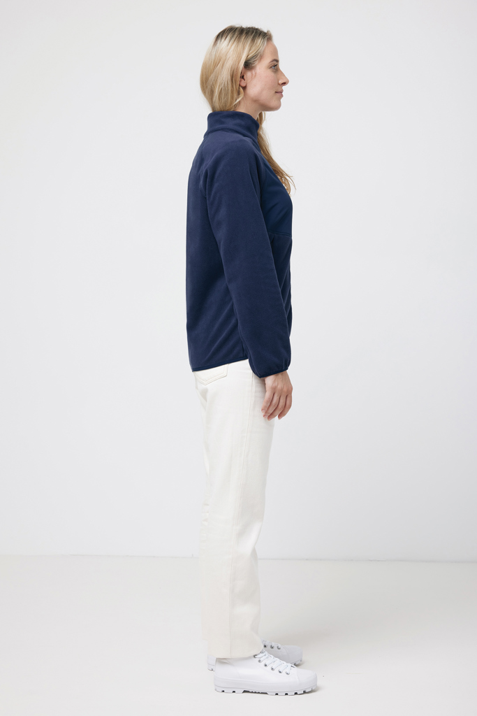 iqoniq Talung Mikrofleece-Jacke aus 100% recyceltem Polyester (Unisex) mit Logo-Veredelung