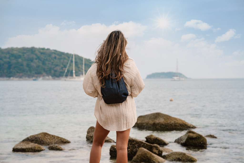 Impact AWARE Denim Rucksack mit Kordelzug Perfektes Event-Geschenk mit Logo Impact AWARE Denim Rucksack mit Kordelzug Perfektes Event-Geschenk mit Logo