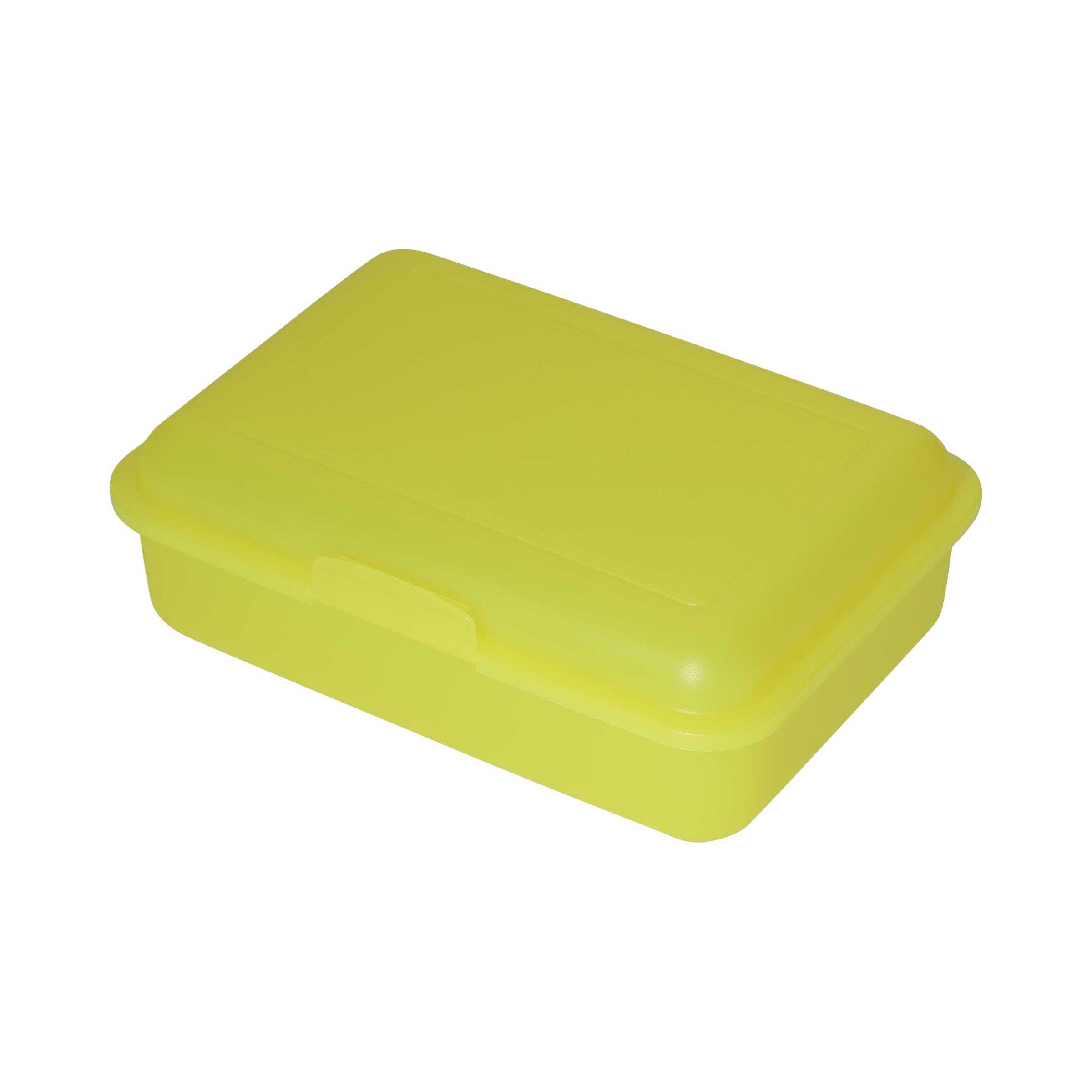 Vorratsdose "School-Box" mittel – trend-gelb PP Vorratsdose "School-Box" mittel – trend-gelb PP