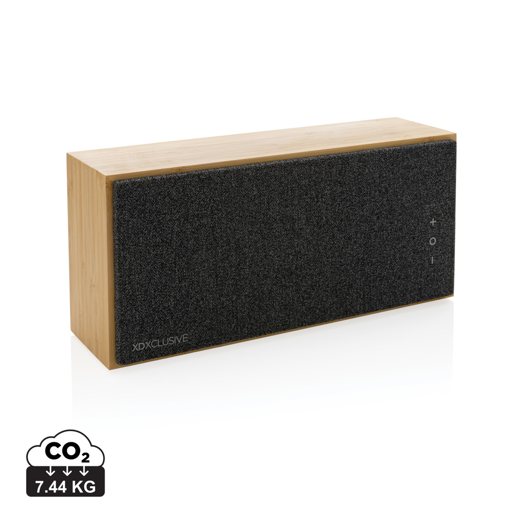 Wynn BambooSound 20W Bluetooth Lautsprecher – Elegantes Event-Geschenk mit Logo Wynn BambooSound 20W Bluetooth Lautsprecher – Elegantes Event-Geschenk mit Logo