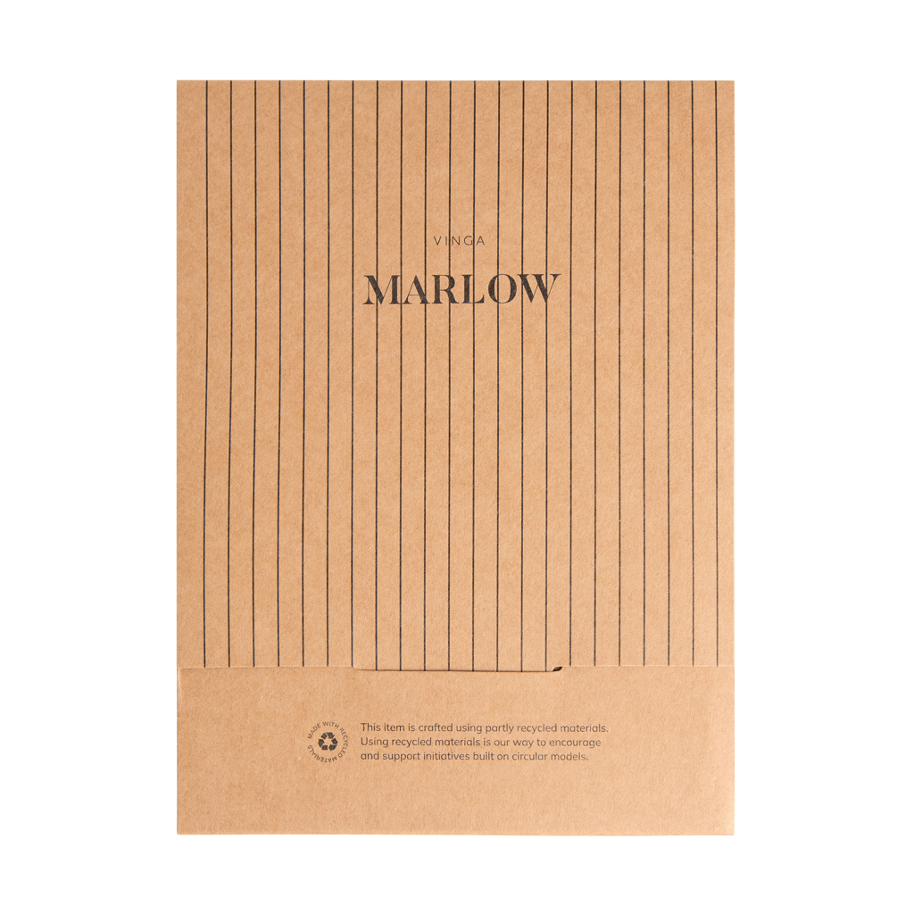 VINGA Marlow A5-Notizbuch GRS recycelt mit Magnetverschluss