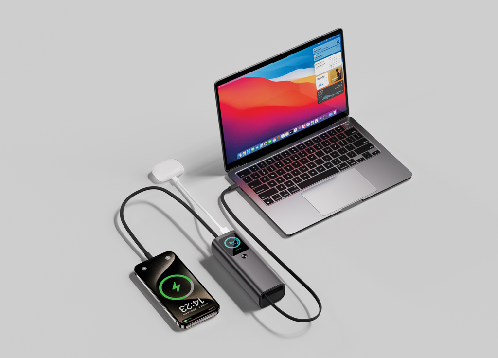 Urban Vitamin Stanford 165W 20.000mAh Powerbank mit Logo-Veredelung Urban Vitamin Stanford 165W 20.000mAh Powerbank mit Logo-Veredelung