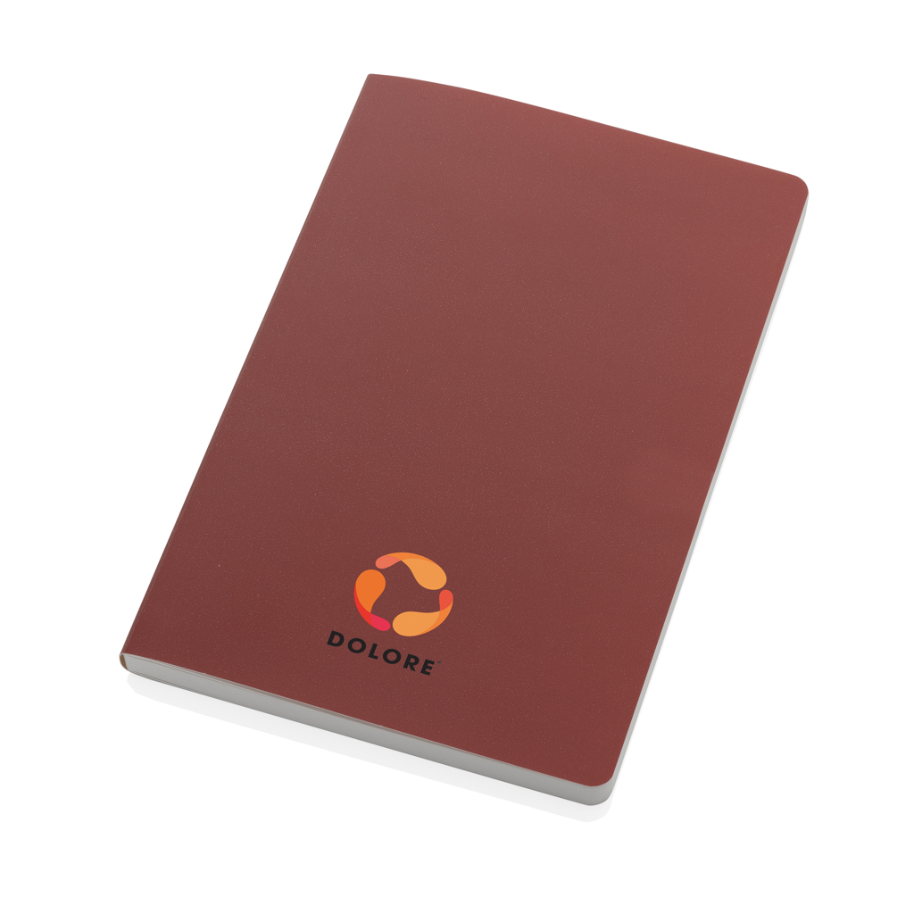 Impact A5 Notizbuch aus Steinpapier mit Logo bedrucken