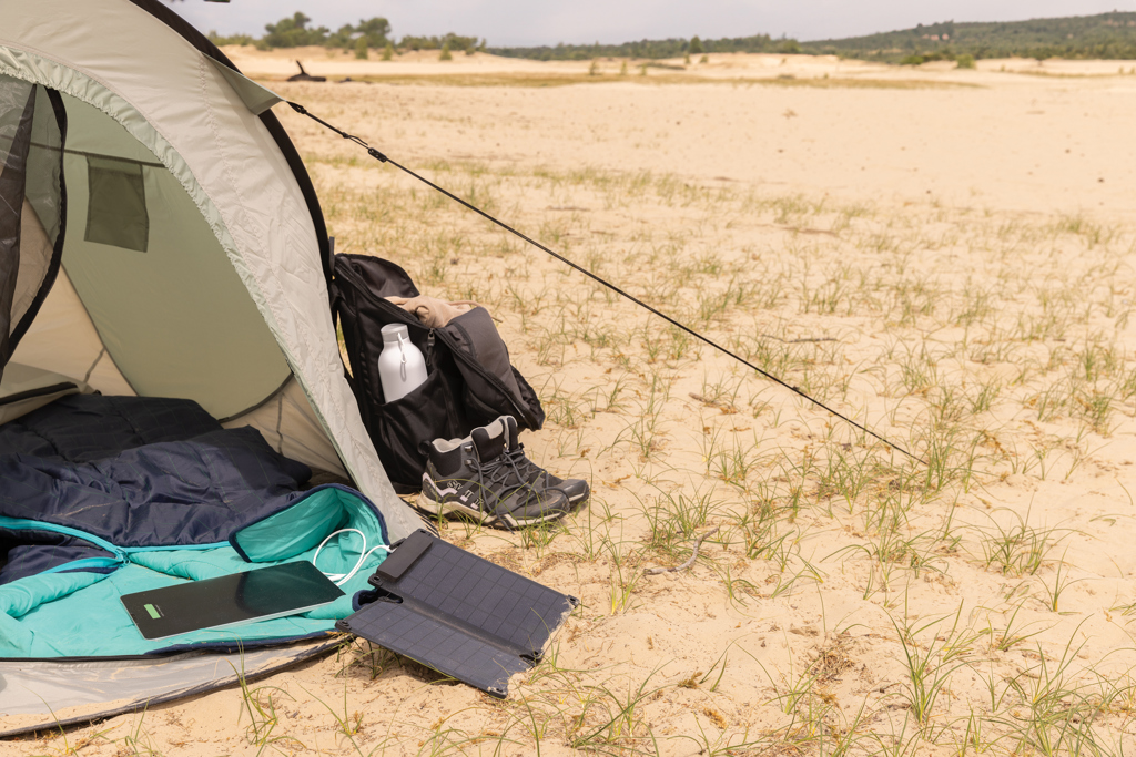 Solarpulse 10W faltbares Solarpanel aus RCS-Plastik – Innovativer Werbeartikel für Events