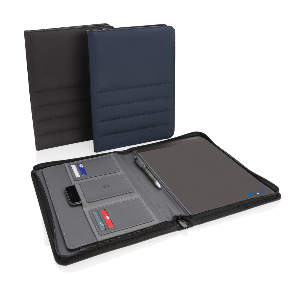 XD Xclusive Impact AWARE RPET A4 Portfolio mit Reißverschluss