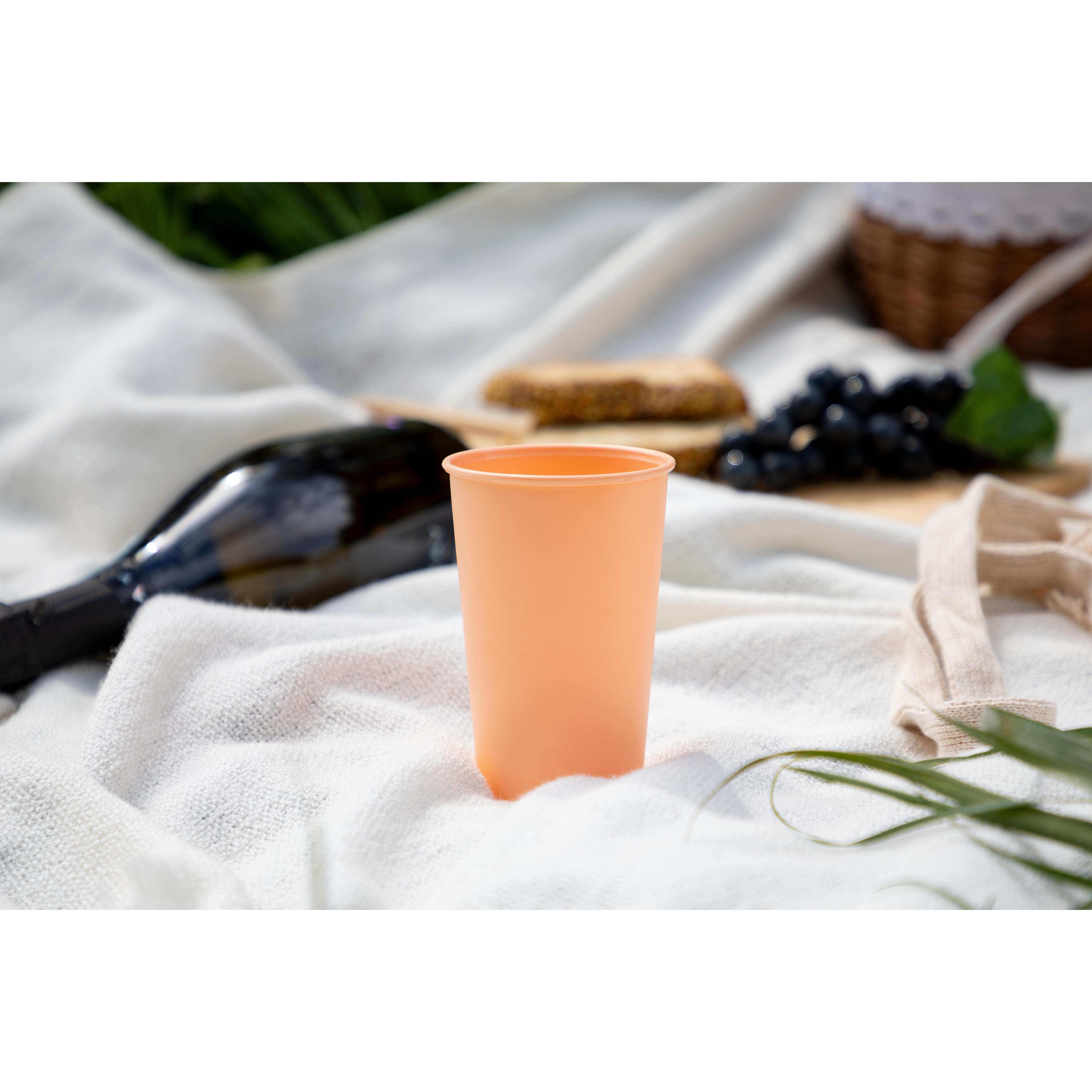 Becher "ToGo", 300 ml, elastoNature – IMG1 Becher "ToGo", 300 ml, elastoNature