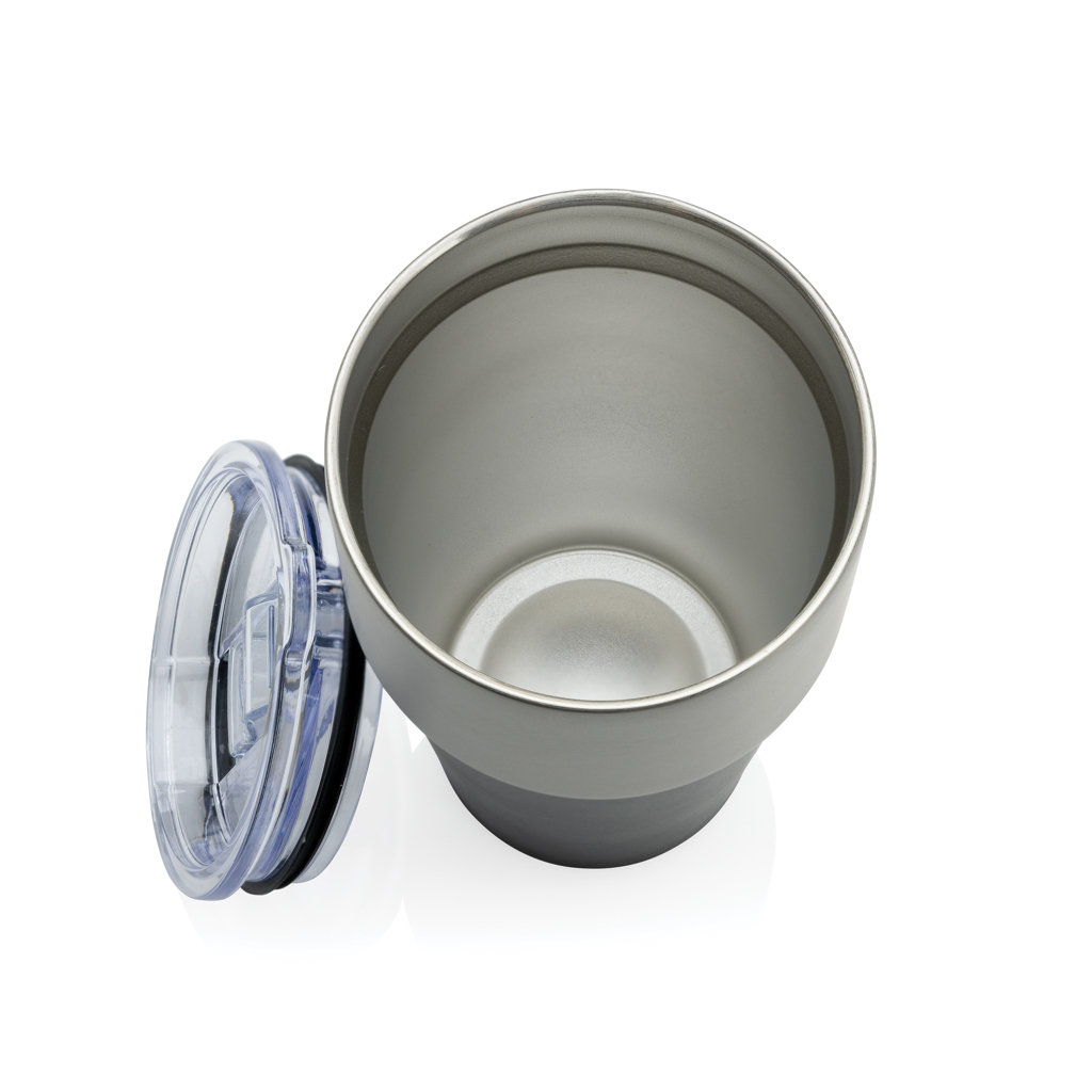 Fluid Tumbler 500 ml aus RCS-recyceltem Edelstahl, doppelwandig, mit Logo