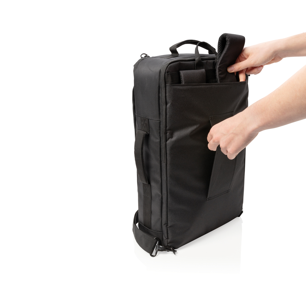 Swiss Peak 4-in-1 Rucksack wandelbar mit 15,6'' Laptopfach, RFID-Schutz, PVC-frei Swiss Peak 4-in-1 Rucksack wandelbar mit 15,6'' Laptopfach, RFID-Schutz, PVC-frei