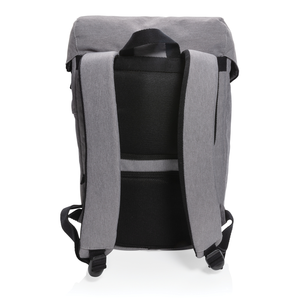 Osaka Business-Rucksack aus recyceltem rPET Grau