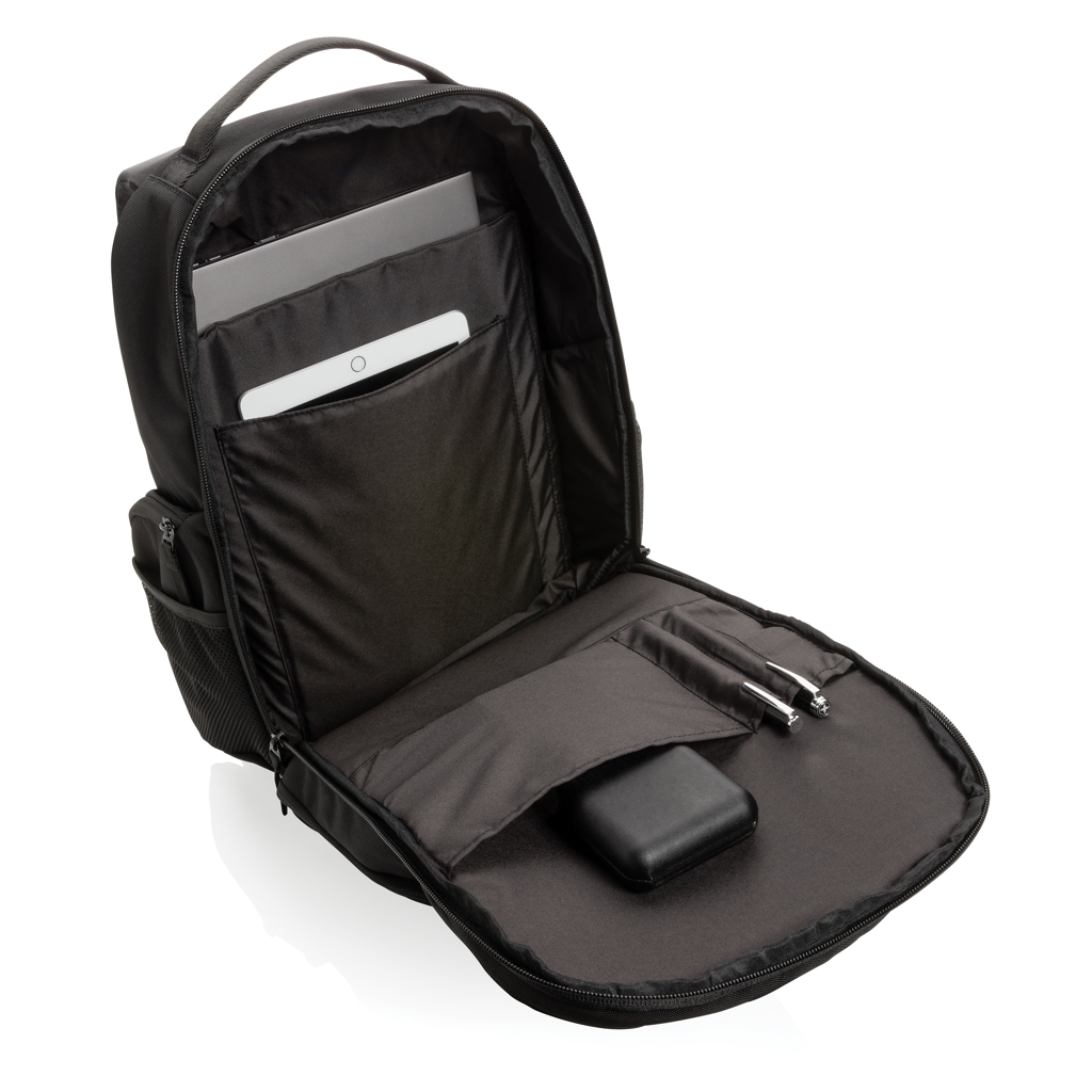 Swiss Peak RPET Commuter Backpack 15,6 Zoll - Perfekter Werbeartikel mit Logo