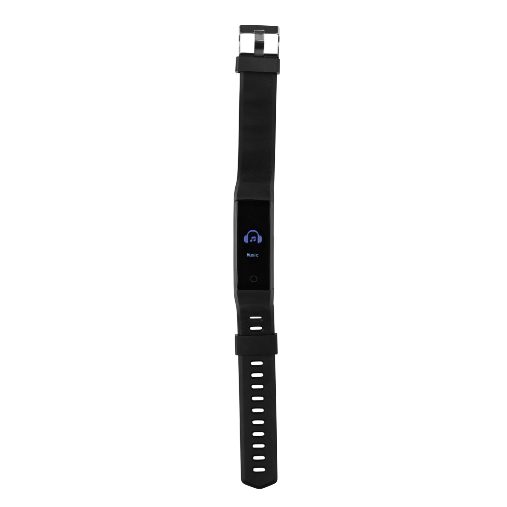 XD Collection Sense Fit Tracker aus recyceltem TPU mit Pulsmesser, bedruckbar